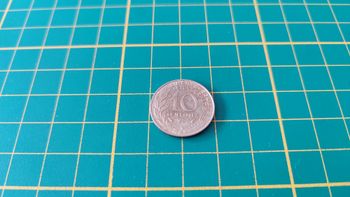 Pièce de 10 ct centimes de franc 1987 pièce de monnaie #SPDF