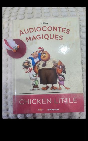 73ēme audioconte magique collection altaya deagostini livre et figurine disney audio conte
