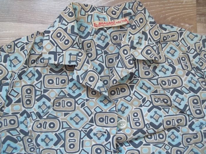 Blouse nylon vintage Bragard 42 - photo numéro 2