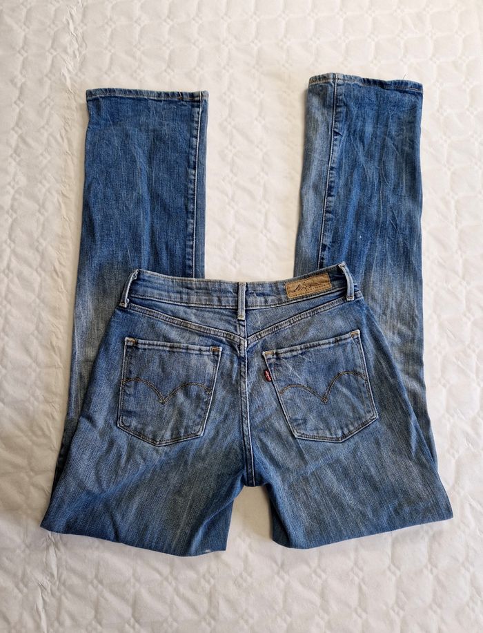 Jean Levi's Bold Curve Straight - Taille W27 (Correspond à un 34 FR) - Bleu Denim