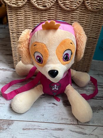 Sac à dos peluche la Pat Patrouille