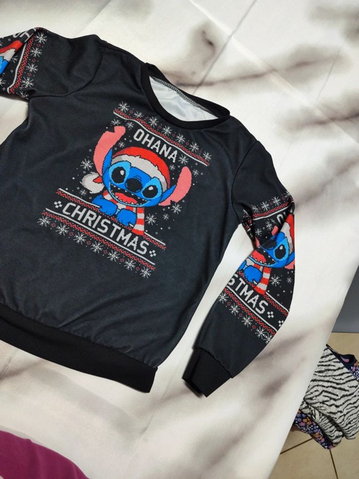Pull léger stitch noël 12 ans - photo numéro 2