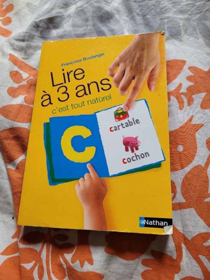 Lire à 3 ans c est tout naturel