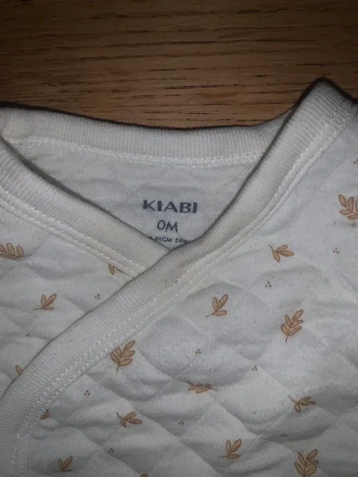 Brassière gilet naissance 0m kiabi - photo numéro 3