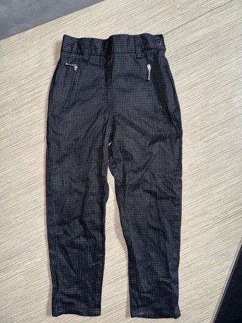 Très jolie pantalon noir chic fille printemps 4 ans