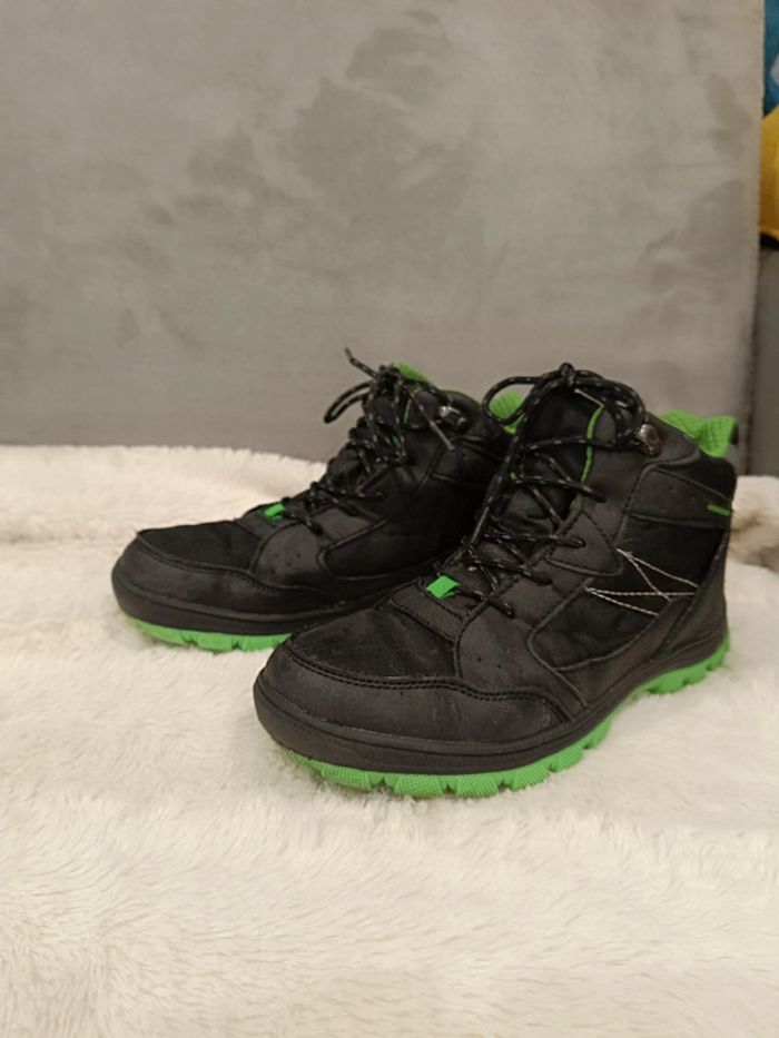 Chaussures montantes garçon waterproof 34 - photo numéro 2
