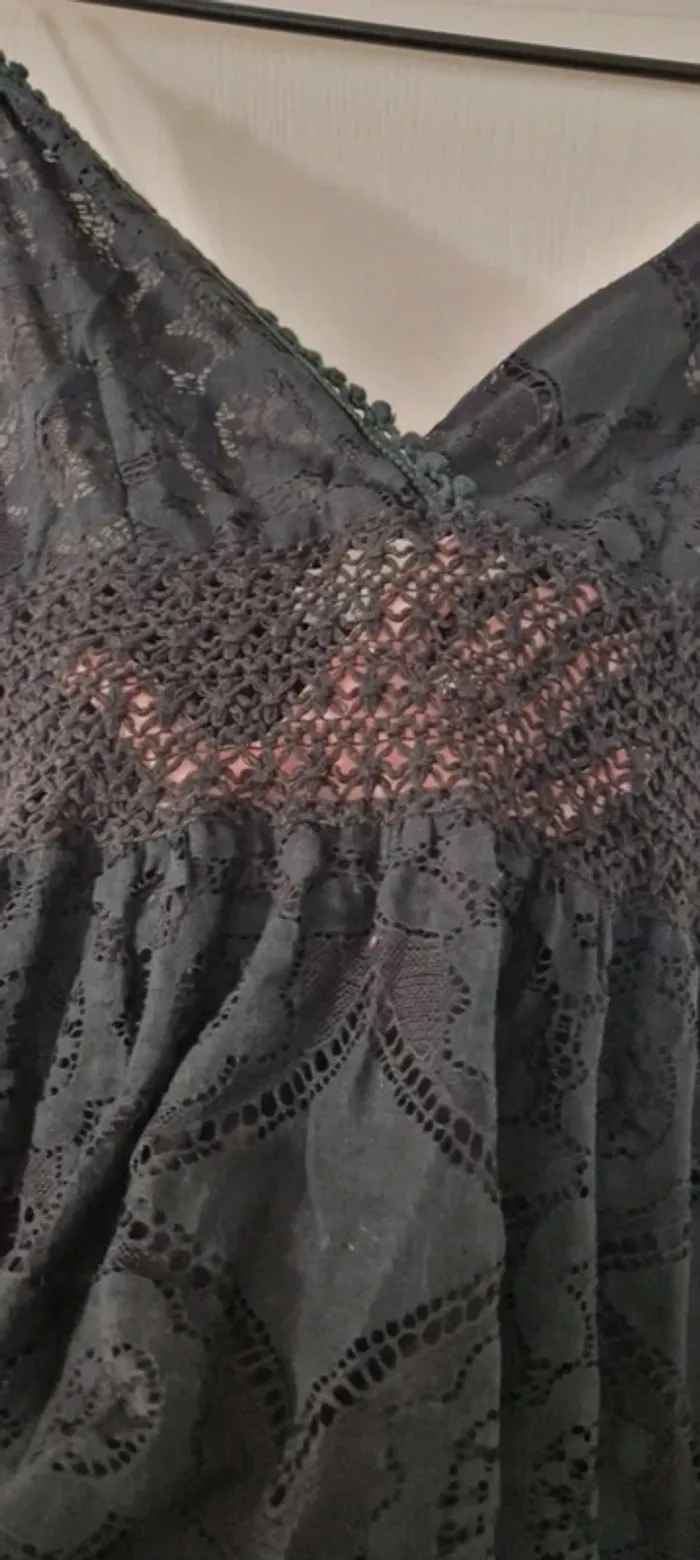 Robe bohème dentelle noir - photo numéro 12