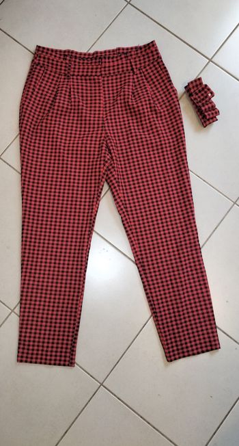 Pantalon taille haute