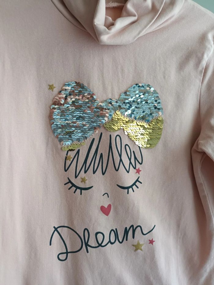 Sous pull avec col rose Orchestra 10 ans - photo numéro 2