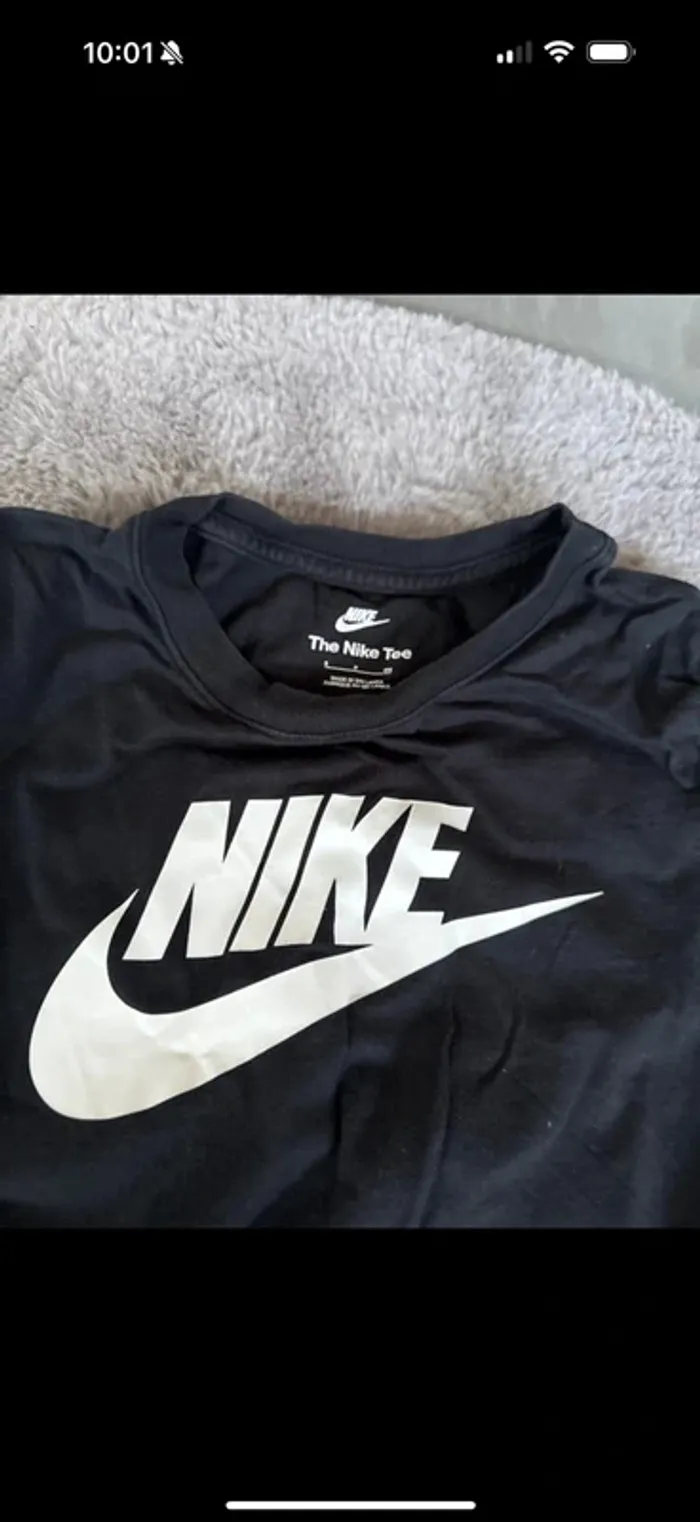 Tshirt femme nike noir