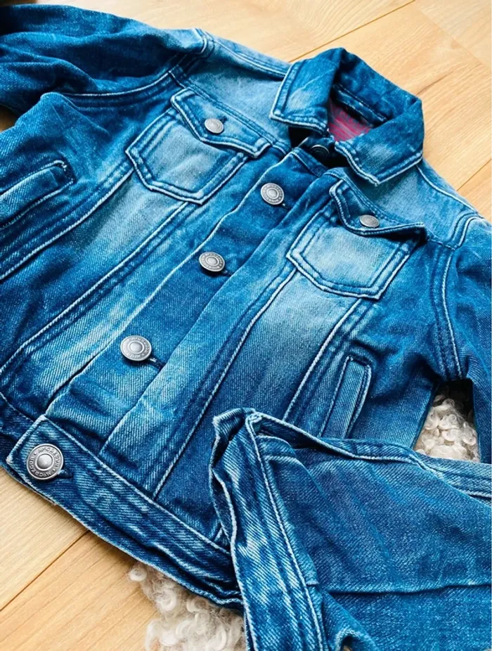 Veste en jean 8 ans - photo numéro 2