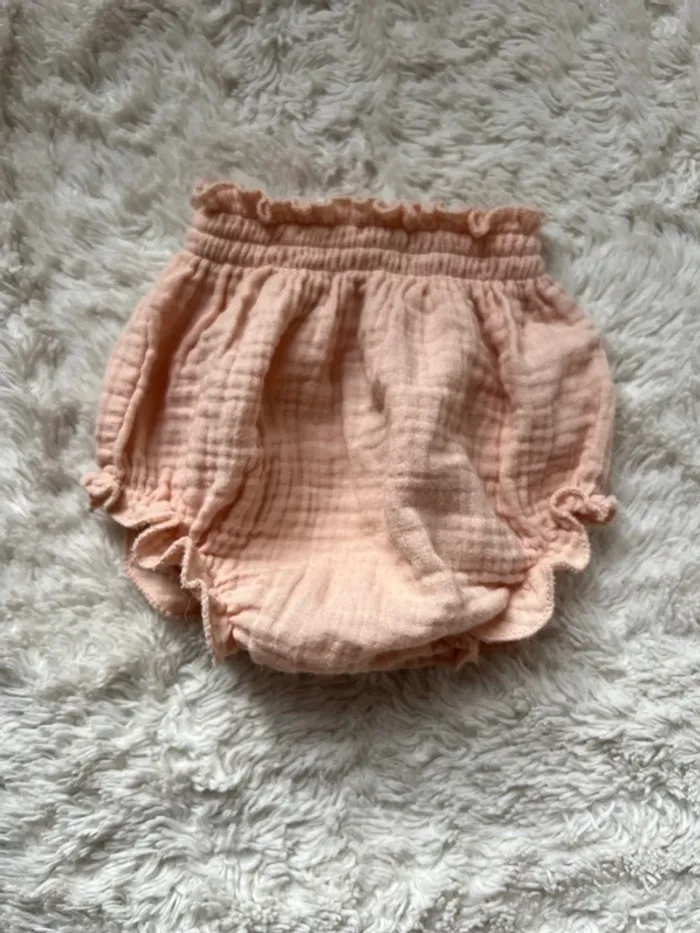Bloomer Zara gaze de coton 3/6 mois