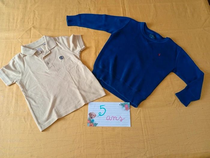Lot Timberland et Ralph Lauren 5 ans petit garçon - photo numéro 2