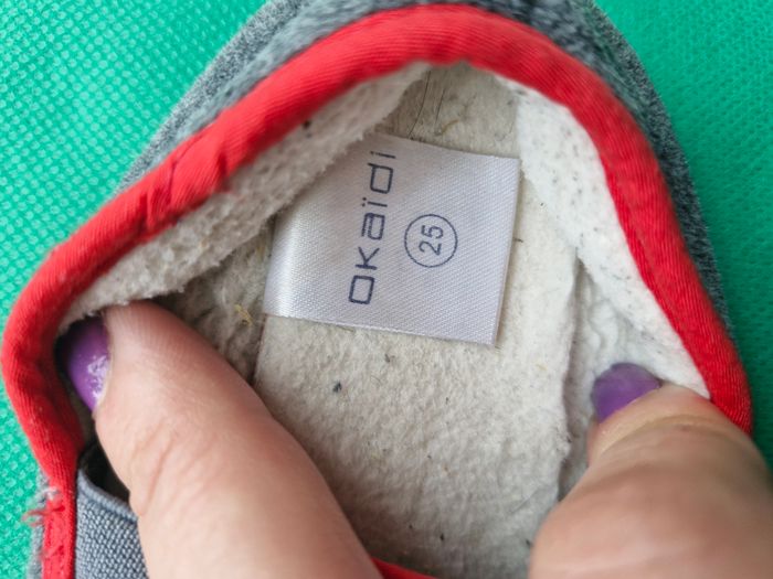 Chaussons 25 Okaïdi Gris Tête de renne - photo numéro 6