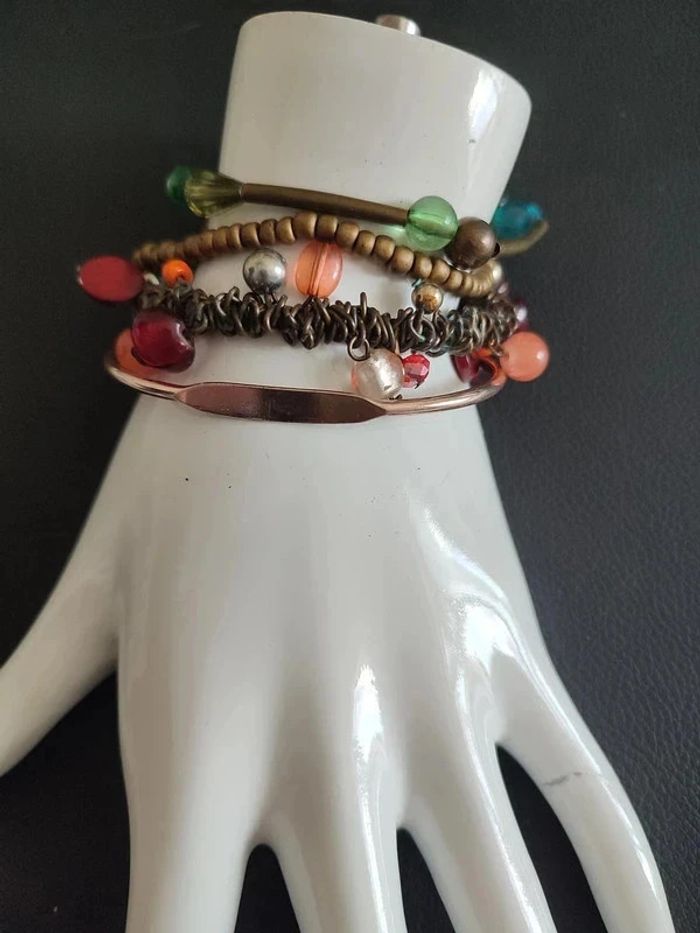 Lot 4 bracelets - photo numéro 2