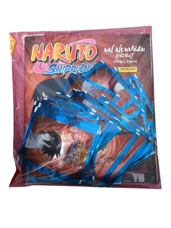 Album Naruto Shippuden un nouveau départ + 50 pochettes de stickers neuf