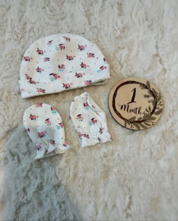Bonnet et moufles