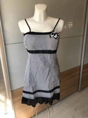 Belle robe été L 38 style marinière