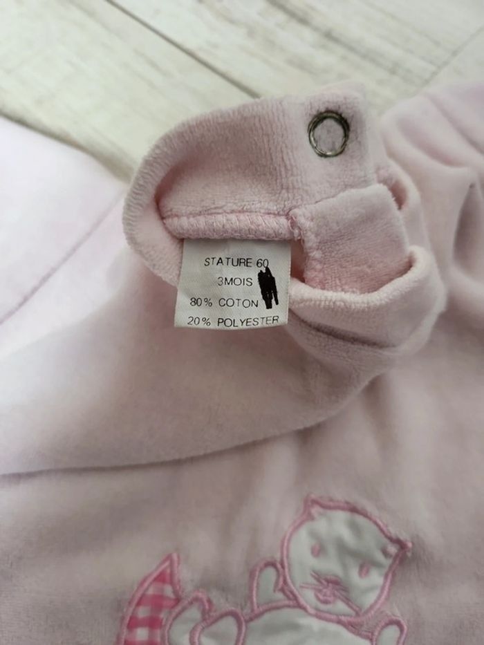 Lot 5 grenouillères bébé fille 3 mois - photo numéro 4