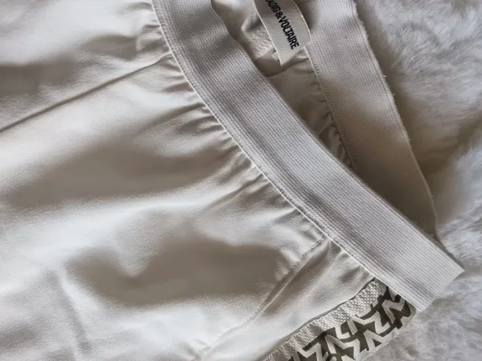 Pantalon court chino bandes siglées Zadig et Voltaire t.36 - photo numéro 3