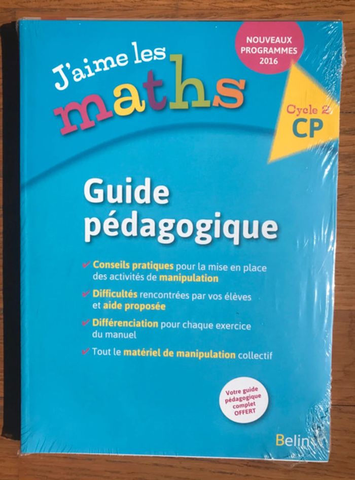 J'aime les maths CP - Fichier élève + Guide pédagogique complet - photo numéro 3