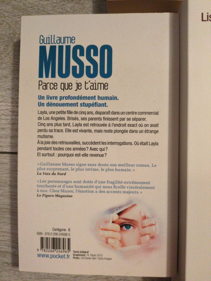 Lot livres Guillaume Musso - photo numéro 5