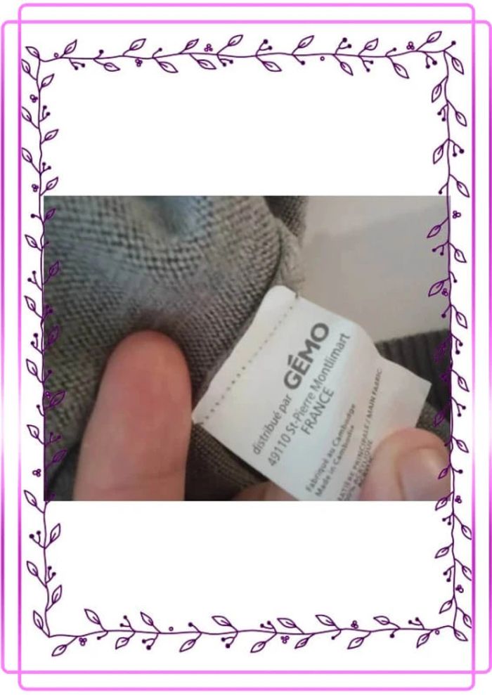 Sous pull gris - photo numéro 3