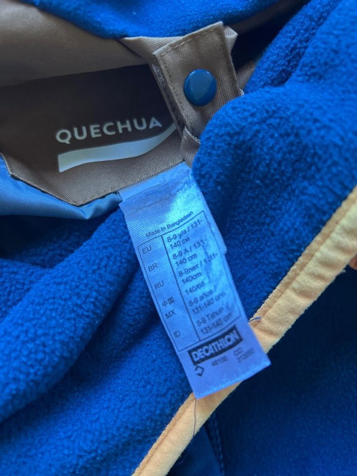 Parka + polaire queshua 8/9 ans - photo numéro 3
