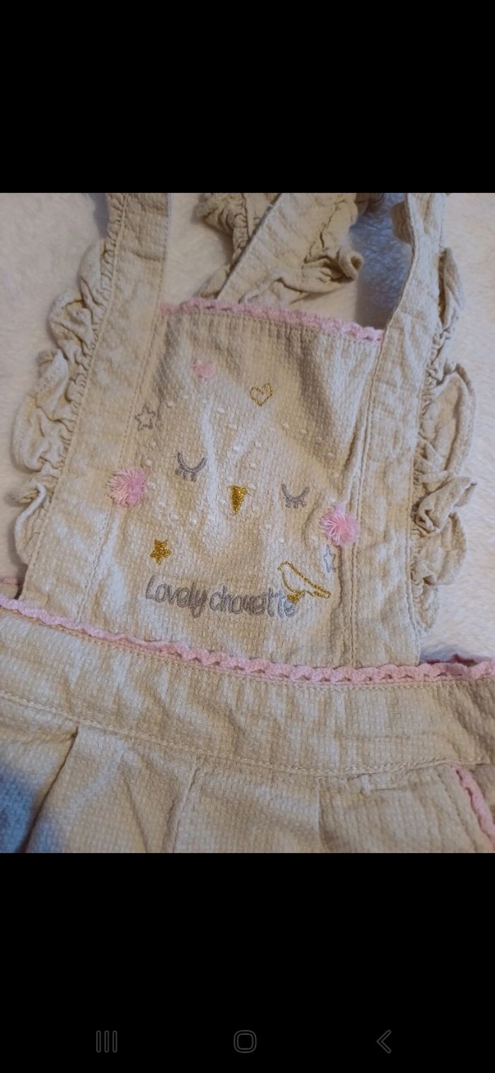 Salopette bébé taille 6 mois - photo numéro 2