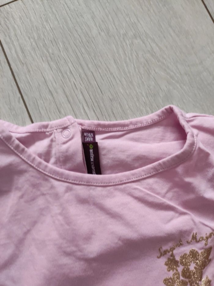 Tee shirt fille sergent major 8 ans - photo numéro 2