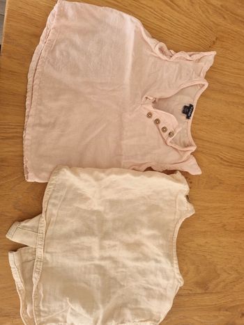 Lot blouse sans manche