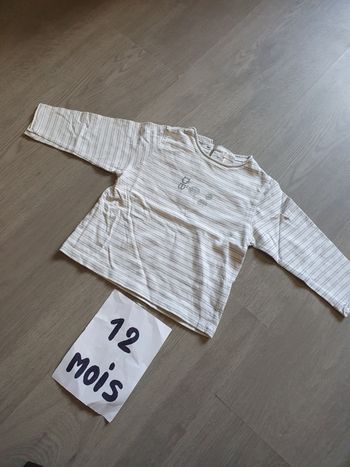 Maillot t-shirt 12mois garçon