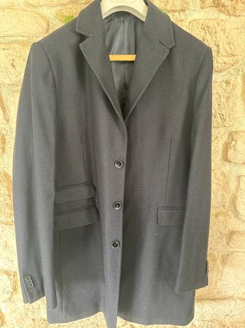 Pardessus Celio noir neuf T.L