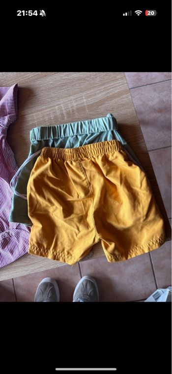 Lot de 2 short garçon 
