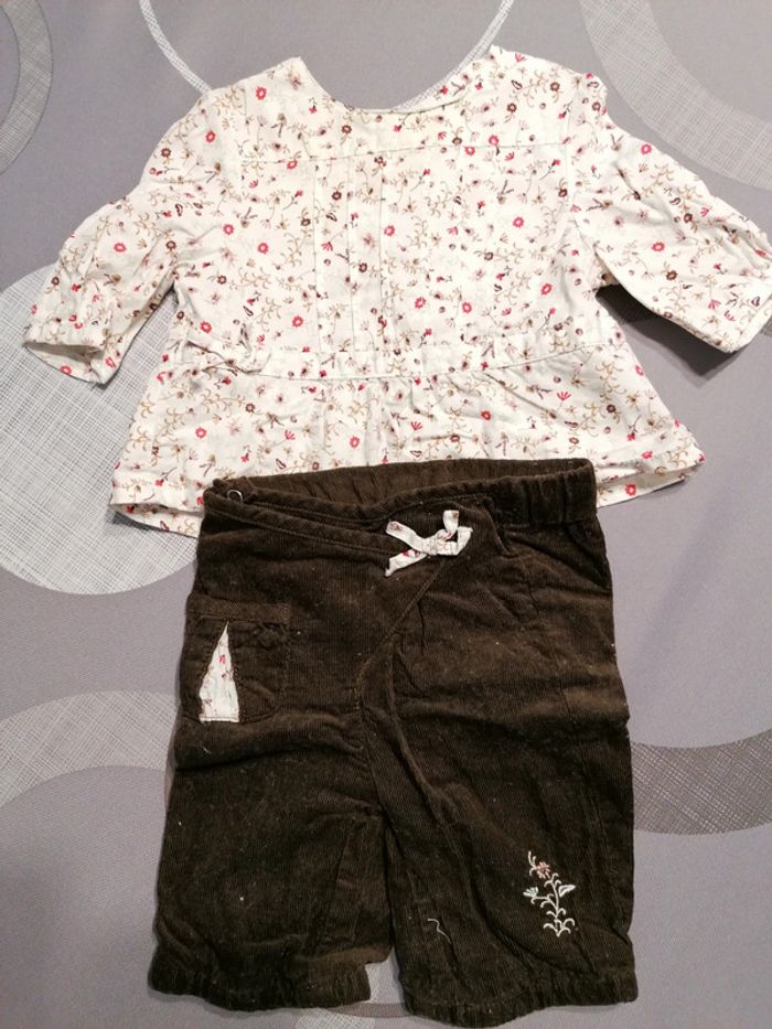 Ensemble Vertbaudet 1 mois