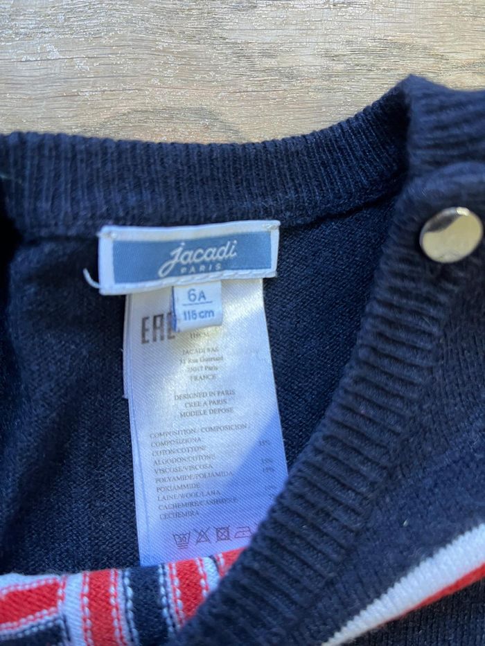 Robe marine Jacadi 6 ans - photo numéro 5