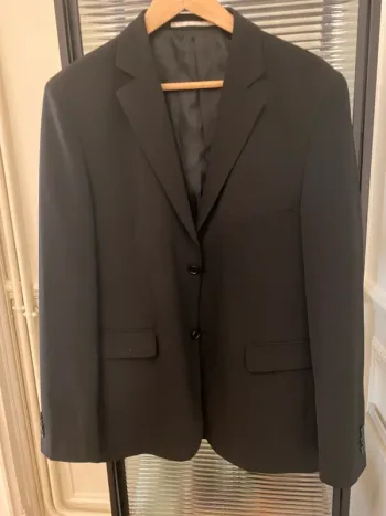Veste de costume noire Bricevtaille 48