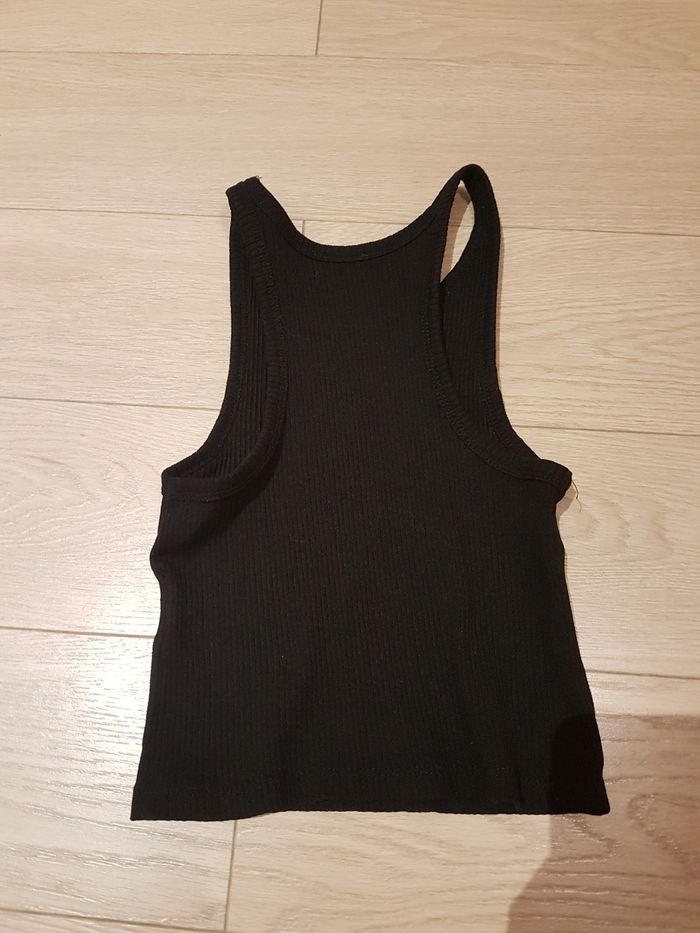 Débardeur noir (croc top) - photo numéro 2