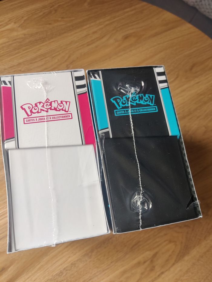 Lot 2 ETB Pokémon flamme blanche et foudre noire - photo numéro 2