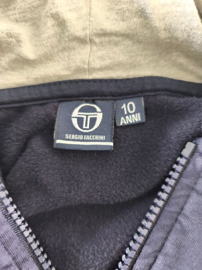 Survêtement bleu marine Sergio Tacchini taille 10 ans - photo numéro 5