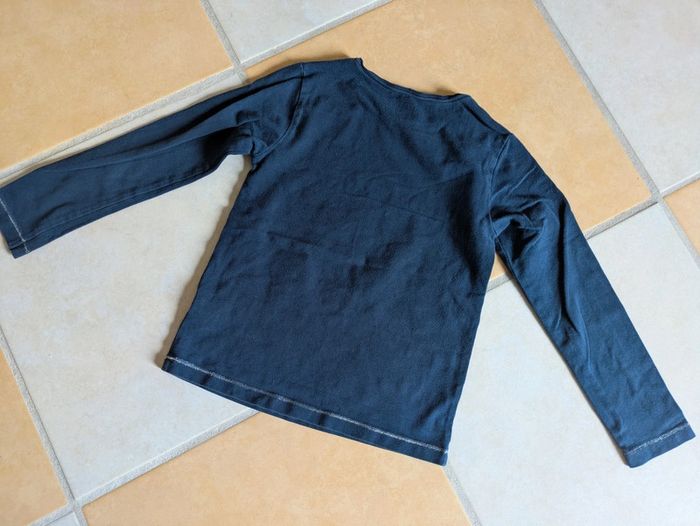 Lot deux tee-shirt manches longues fille 6 ans bon état - photo numéro 4
