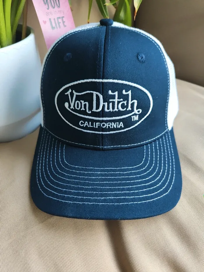 Casquette Trucker Von Dutch marine - photo numéro 3