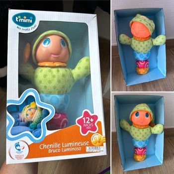 Luciole chenille lumineuse