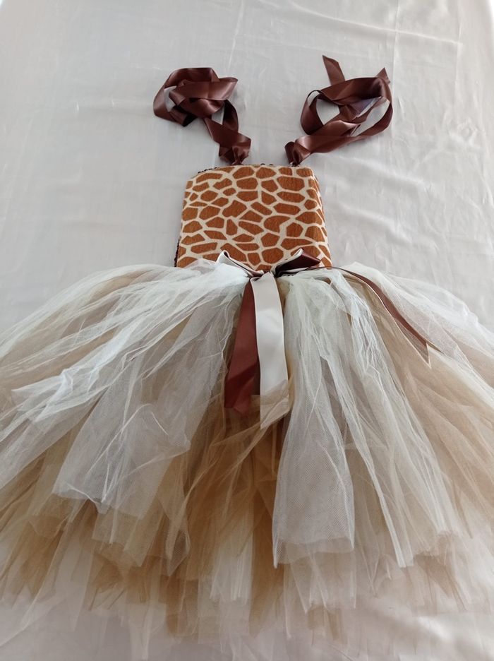 Déguisement girafe et accessoires 6-7ans - photo numéro 2