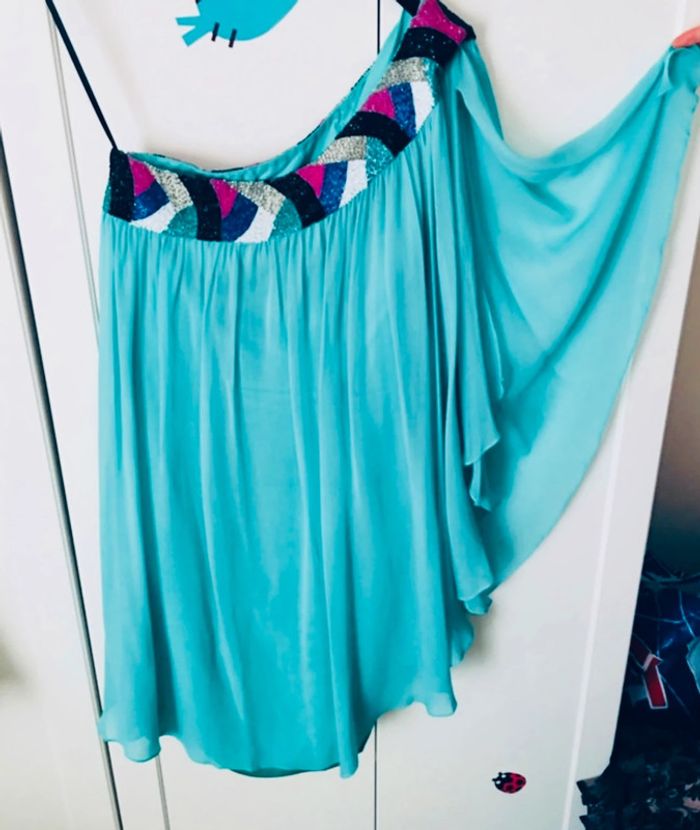 Sublime robe cocktail créateur Ugo Zaldi taille M - photo numéro 2