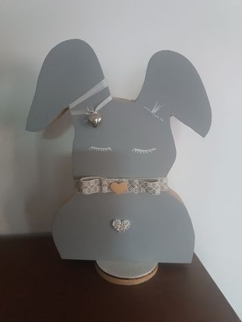 lapin en bois 🐰