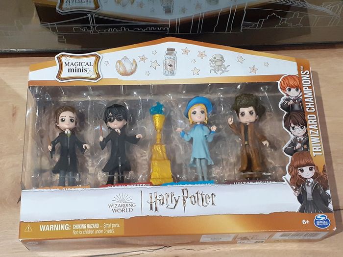 Figurine Harry Potter triwizard champions, Harry potter et la coupe de Feu