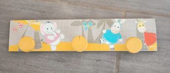 Patère en bois pour chambre d'enfant