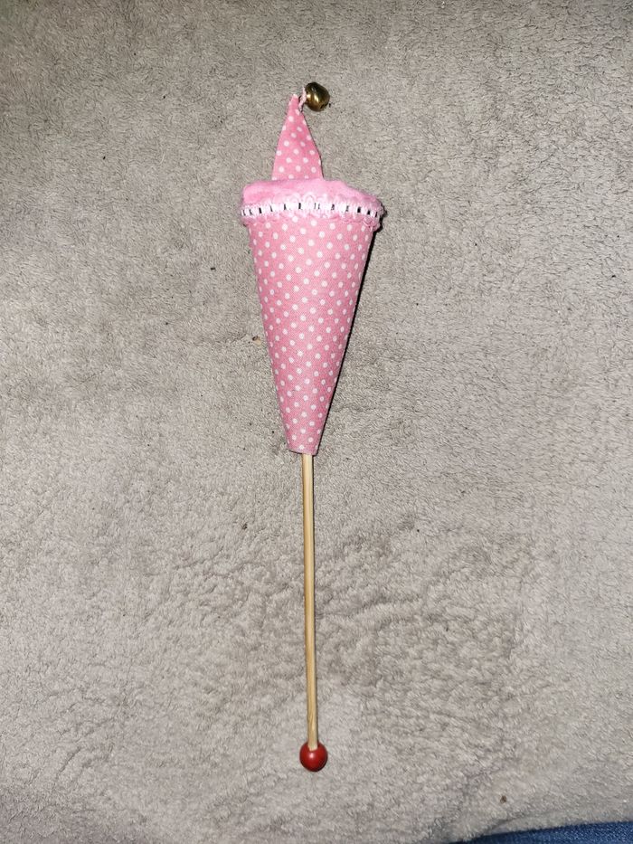 Marionnette tissu en cône - photo numéro 2