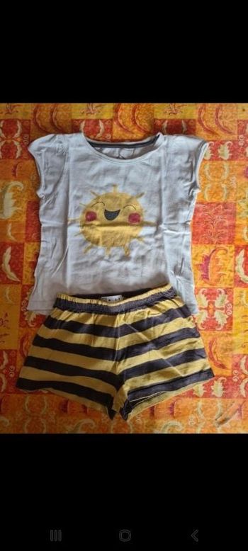 Pyjama short 2/3ans